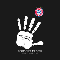 Свитшот хлопковый мужской Bayern Munchen - Deutcher Meister, цвет: черный — фото 2