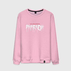 Свитшот хлопковый мужской Pharaoh / Coldsiemens, цвет: светло-розовый