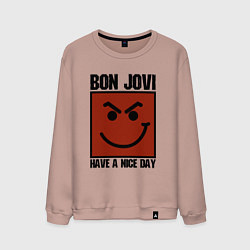 Мужской свитшот Bon Jovi: Have a nice day