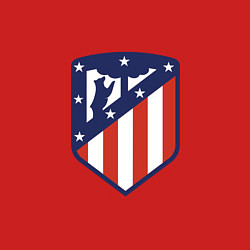 Свитшот хлопковый мужской Atletico Madrid, цвет: красный — фото 2