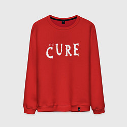 Свитшот хлопковый мужской The Cure, цвет: красный