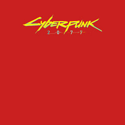 Свитшот хлопковый мужской Cyberpunk 2077, цвет: красный — фото 2