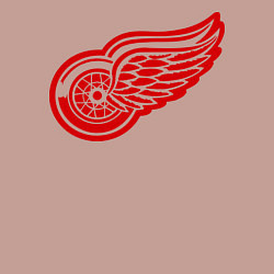 Свитшот хлопковый мужской Detroit Red Wings: Pavel Datsyuk, цвет: пыльно-розовый — фото 2