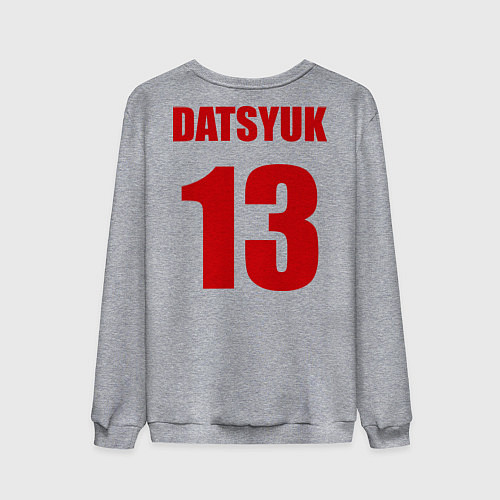 Мужской свитшот Detroit Red Wings: Pavel Datsyuk / Меланж – фото 2