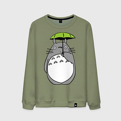 Мужской свитшот Totoro с зонтом
