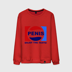 Мужской свитшот Penis. Enjoy the taste