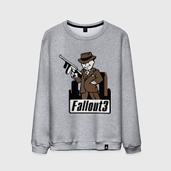 Мужской свитшот Fallout Man with gun