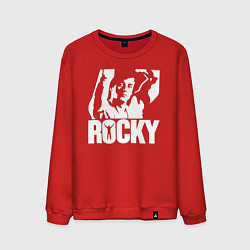 Свитшот хлопковый мужской Rocky Balboa, цвет: красный