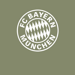 Свитшот хлопковый мужской FC Bayern Munchen, цвет: авокадо — фото 2