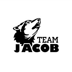 Свитшот хлопковый мужской Jacob team logo, цвет: белый — фото 2