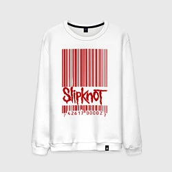 Мужской свитшот Slipknot: barcode