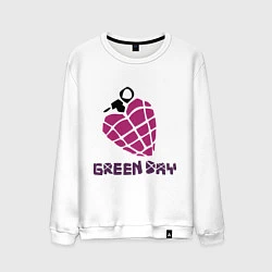 Мужской свитшот Green Day is love