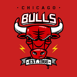 Свитшот хлопковый мужской Chicago Bulls est. 1966, цвет: красный — фото 2