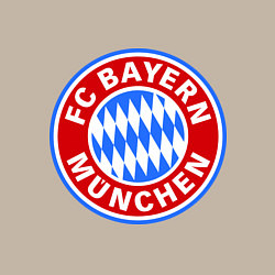 Свитшот хлопковый мужской Bayern Munchen FC, цвет: миндальный — фото 2