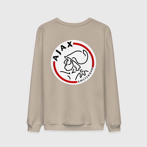 Мужской свитшот Ajax FC / Миндальный – фото 2