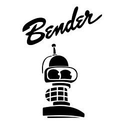 Свитшот хлопковый мужской Bender monochrome, цвет: белый — фото 2