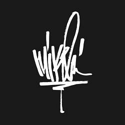 Свитшот хлопковый мужской Mike Shinoda: autograph, цвет: черный — фото 2