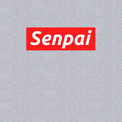 Свитшот хлопковый мужской Senpai Supreme, цвет: меланж — фото 2