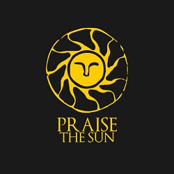 Свитшот хлопковый мужской Praise The Sun, цвет: черный — фото 2