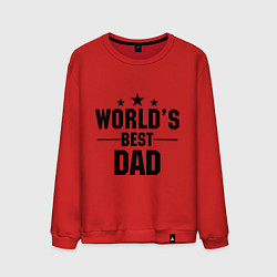 Мужской свитшот Worlds best DADDY