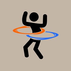 Свитшот хлопковый мужской Portal Рoops, цвет: миндальный — фото 2