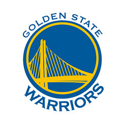 Свитшот хлопковый мужской Golden state Warriors, цвет: белый — фото 2