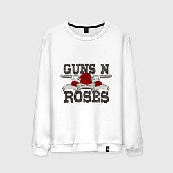 Мужской свитшот Guns n Roses: rock'n'roll