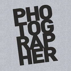 Свитшот хлопковый мужской Фотограф, цвет: меланж — фото 2