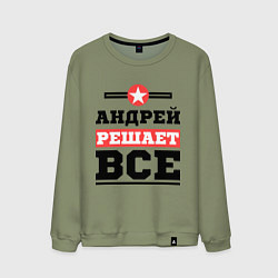 Мужской свитшот Андрей решает все