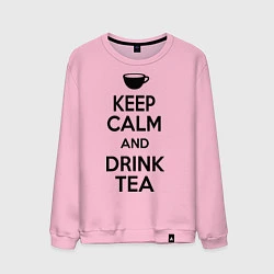 Мужской свитшот Keep Calm & Drink Tea