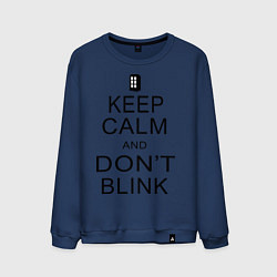Мужской свитшот Keep Calm & Don't Blink