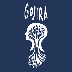 Свитшот хлопковый мужской Gojira, цвет: тёмно-синий — фото 2