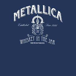 Свитшот хлопковый мужской Metallica: Whiskey in the Jar, цвет: тёмно-синий — фото 2