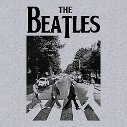 Свитшот хлопковый мужской The Beatles: Mono Abbey Road, цвет: меланж — фото 2