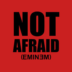 Свитшот хлопковый мужской Not Afraid, цвет: красный — фото 2