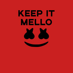 Свитшот хлопковый мужской Keep it Mello, цвет: красный — фото 2