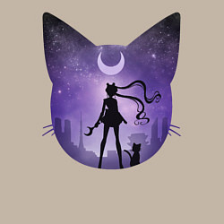 Свитшот хлопковый мужской Pretty Soldier Sailor Moon, цвет: миндальный — фото 2