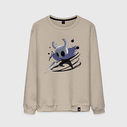 Свитшот хлопковый мужской Hollow Knight, цвет: миндальный