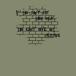 Свитшот хлопковый мужской Pink Floyd, цвет: авокадо — фото 2