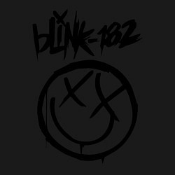 Свитшот хлопковый мужской BLINK-182, цвет: черный — фото 2