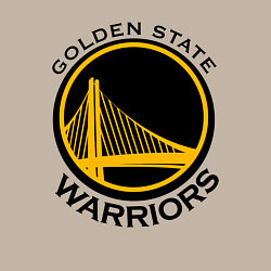 Свитшот хлопковый мужской GOLDEN STATE WARRIORS, цвет: миндальный — фото 2