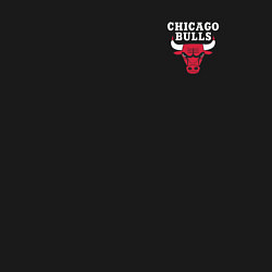 Свитшот хлопковый мужской CHICAGO BULLS, цвет: черный — фото 2