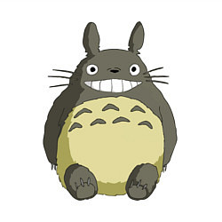 Свитшот хлопковый мужской Тоторо, цвет: белый — фото 2