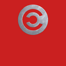 Свитшот хлопковый мужской CALDARI, цвет: красный — фото 2