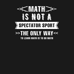 Свитшот хлопковый мужской Math, цвет: черный — фото 2