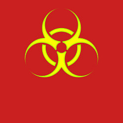 Свитшот хлопковый мужской BIOHAZARD, цвет: красный — фото 2