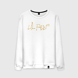 Мужской свитшот LIL PEEP GOLDEN LOGO