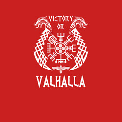 Свитшот хлопковый мужской Valhalla, цвет: красный — фото 2