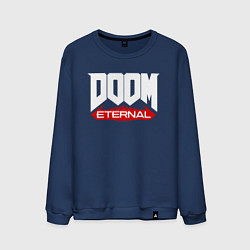 Свитшот хлопковый мужской DOOM, цвет: тёмно-синий