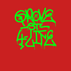 Свитшот хлопковый мужской GROVE STREET 4 LIFE, цвет: красный — фото 2